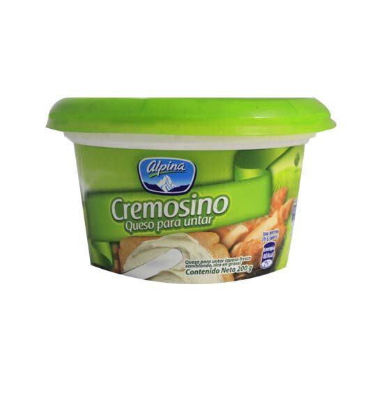 Queso Crema Alpina*200 Grms