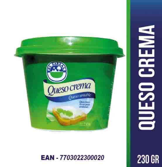 Queso Crema El Zarzal *230 Grms