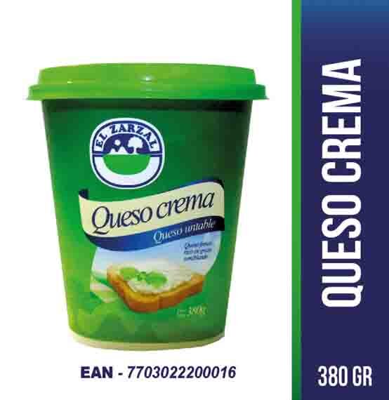 Queso Crema El Zarzal *380 Grms