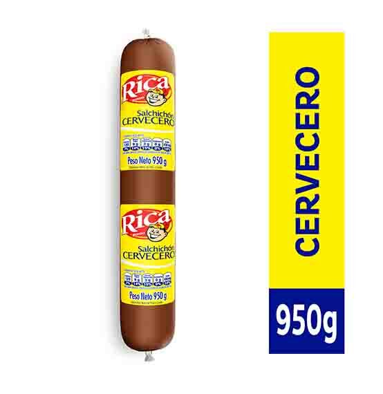 Salchichon Rica Cervecero*950Grms