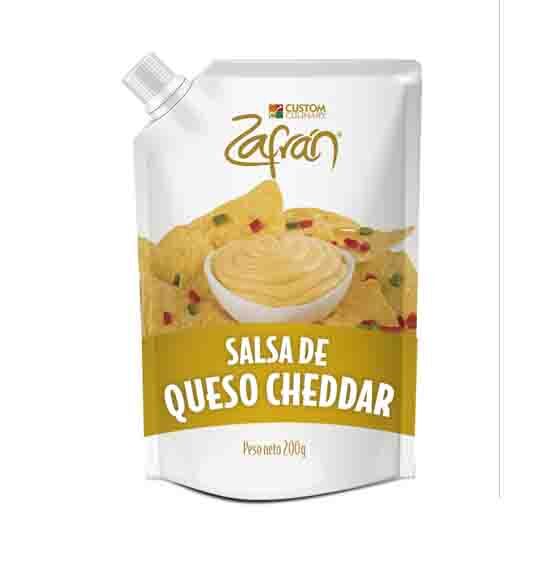 Salsa De Queso Cheddar Zafran *200 Gr