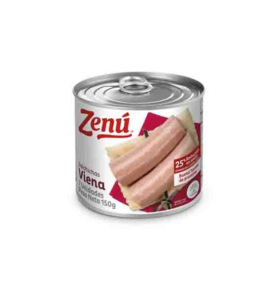 Salchichas Viena Zenú *150 Grms