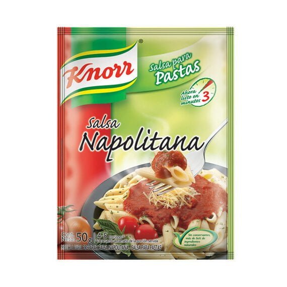 Salsa Knorr Sobre Napolitana