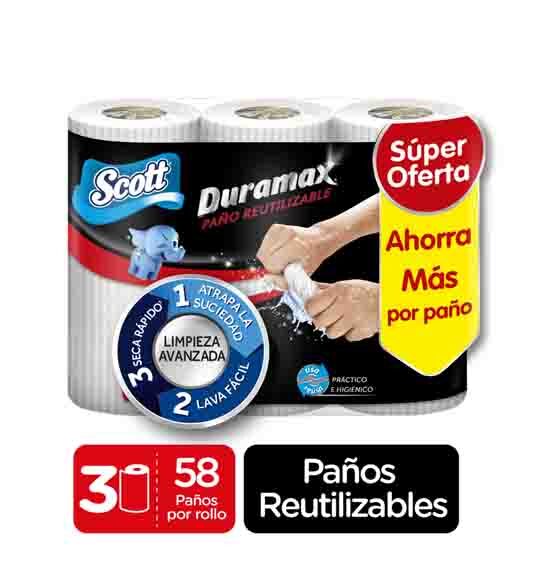 Toalla De Cocina Scott Duramax*3Pre/E