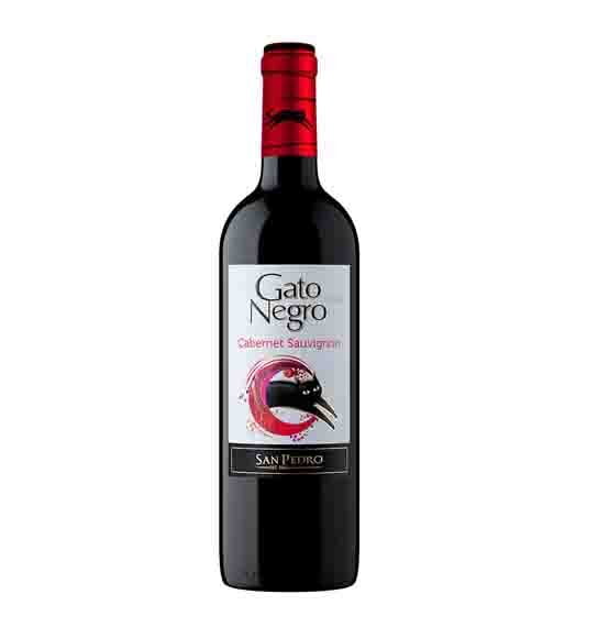 Vino Gato Negro Cabernet Sauvignon*75