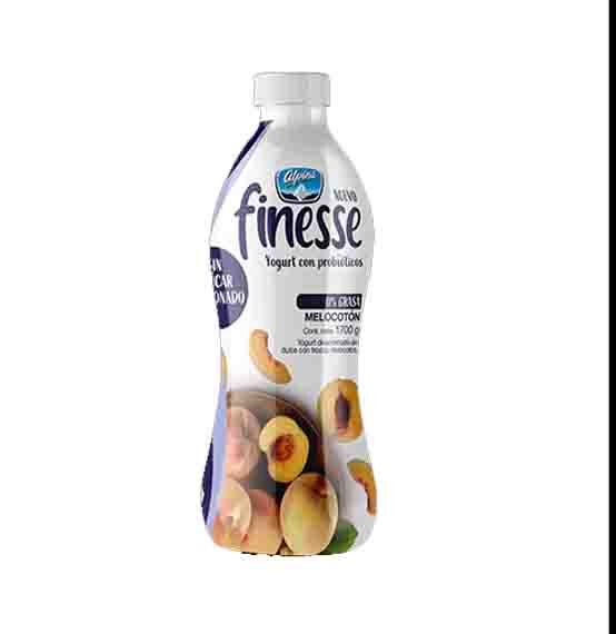 Yogurt Alpina Finesse 0% Gras Melocot