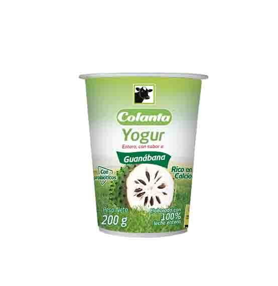 Yogur Guanabana Colanta Vaso *200 Ml