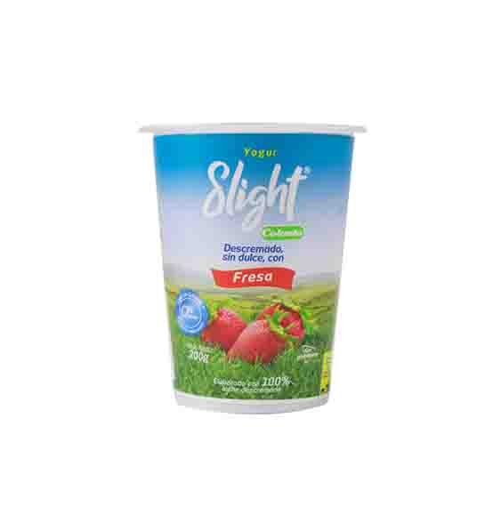 Yogur Slight Fresa Colanta Vaso *200 Ml