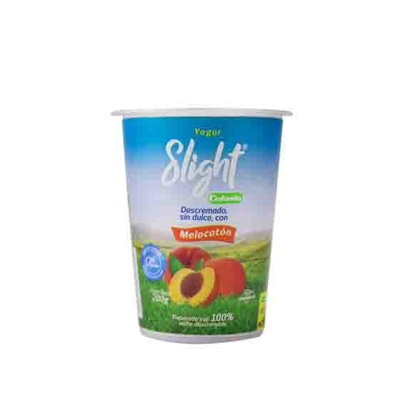Yogur Slight Melocotón Colanta Vaso *200 Ml