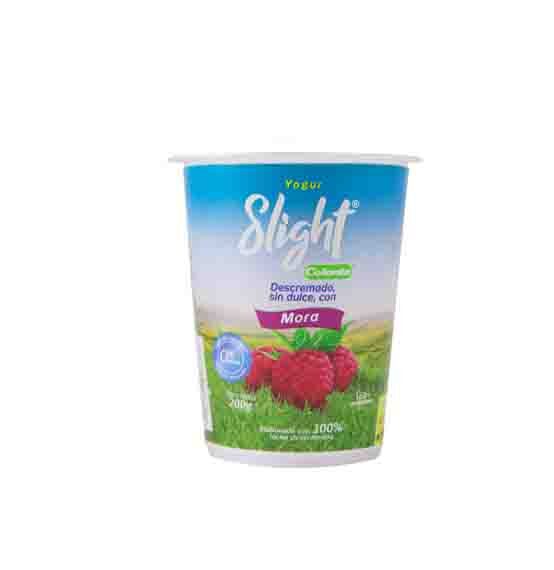 Yogur Slight Mora Colanta Vaso *200 Ml