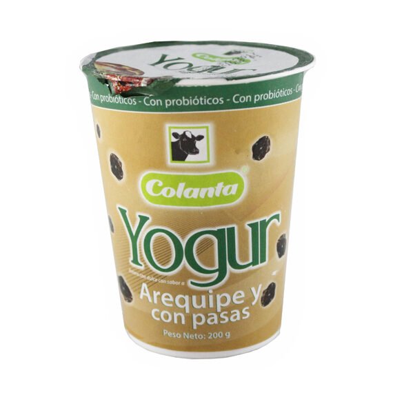 Yogurt Colanta Vaso*200 Ml Arequipe