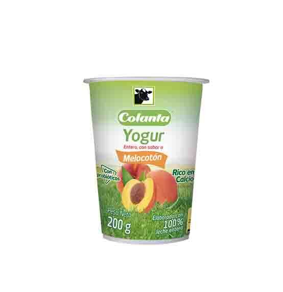 Yogurt Melocotón Colanta Vaso *200 Ml