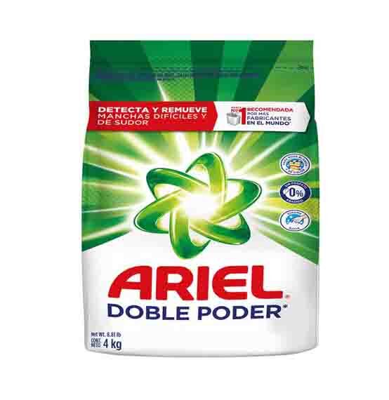 Detergente Ariel*4 Kg