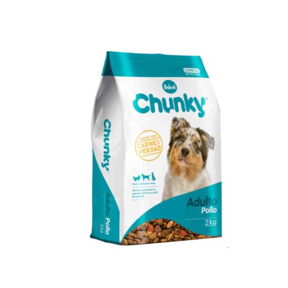 Chunky  Adulto Pollo x 2kg
