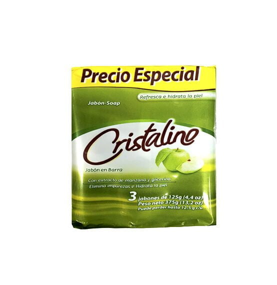 Jabon Cristalino*125 Grms Manzana
