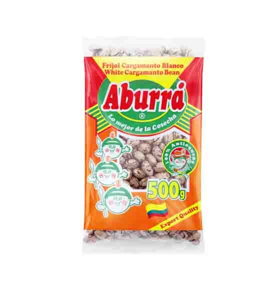 Frijol Cargamanto Blanco Aburra*500Gr