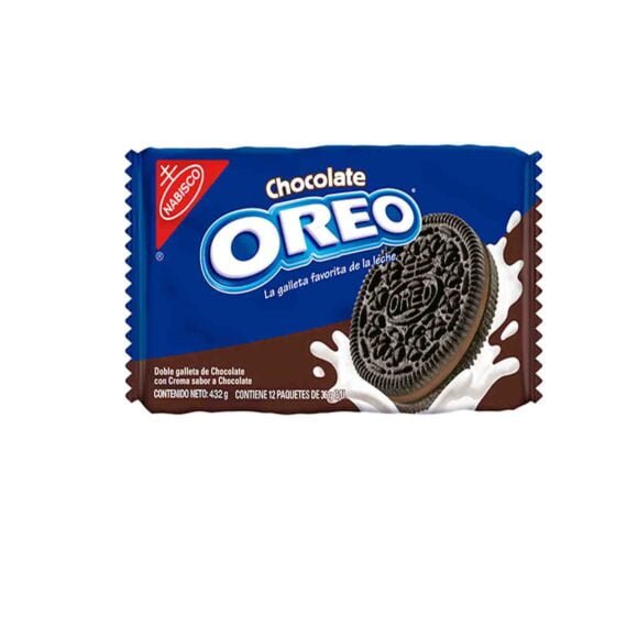 Galleta Oreo Chocolate Bolsa*12Unds
