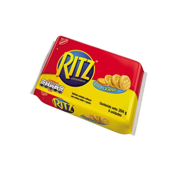 Galleta Ritz Queso Paq*6 Unds