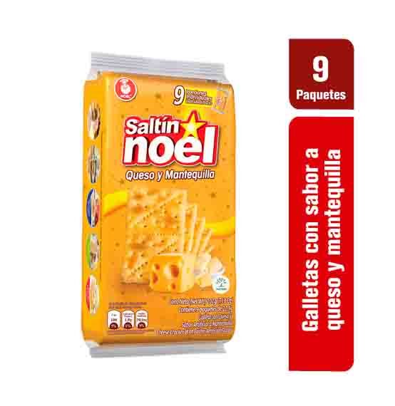 Galleta Saltin Noel Queso Matq*9Uns