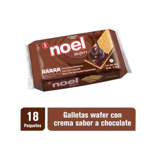 Galleta Wafer Noel Choco Bsa*18Unds