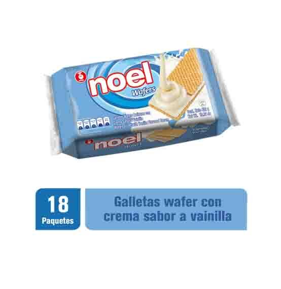 Galleta Wafer Noel Vaini Bolsa*18Unds