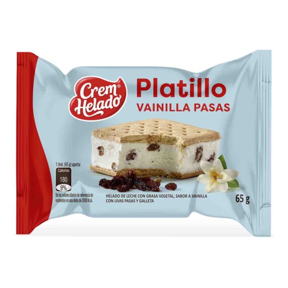 Platillo Cream Helado*63 Grms