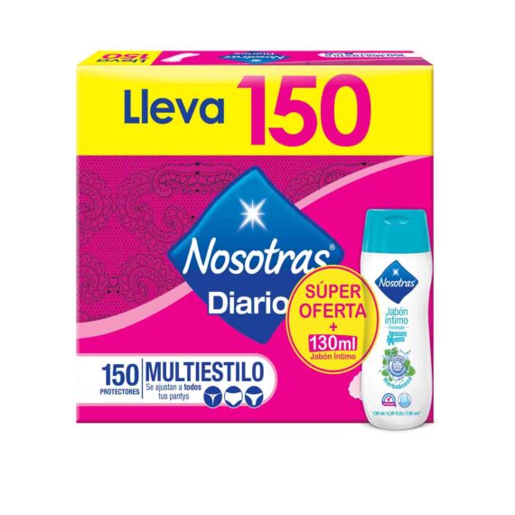 Protector Nosotras Multiestilo+Jabon