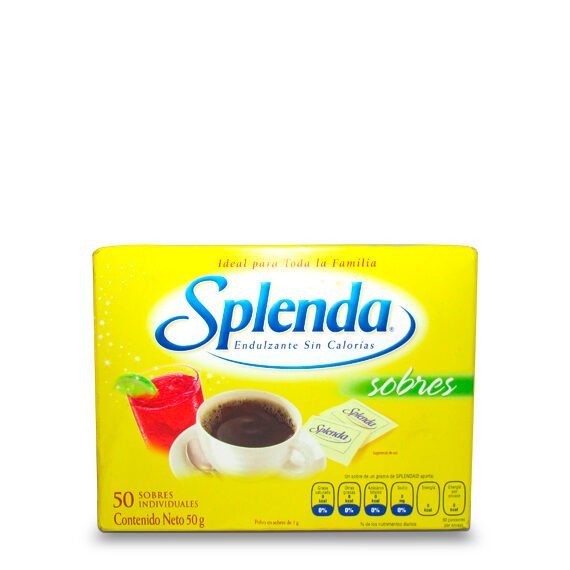 Endulzante Splenda Caja*50 Sobres