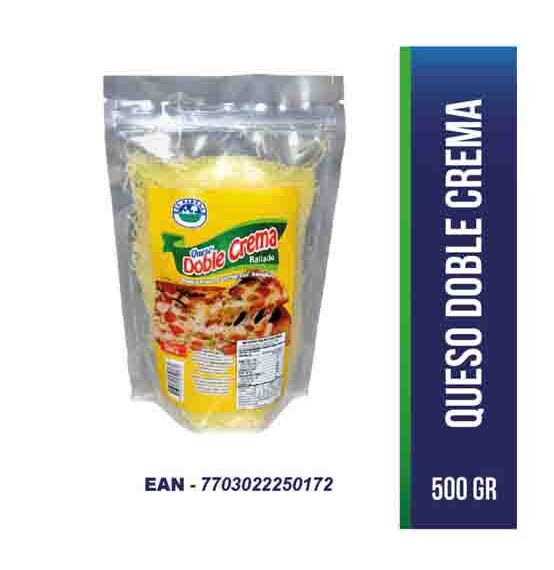 Queso el Zarzal Doble Crema Rallado *500