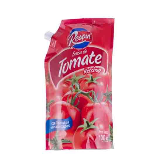Salsa De Tomate Respin*1000Gr Doypack