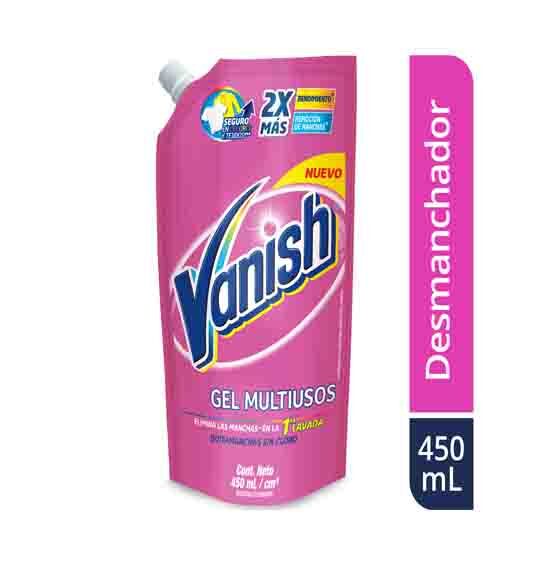 Desmanchador Vanish Poder Liquido*450 Rosa