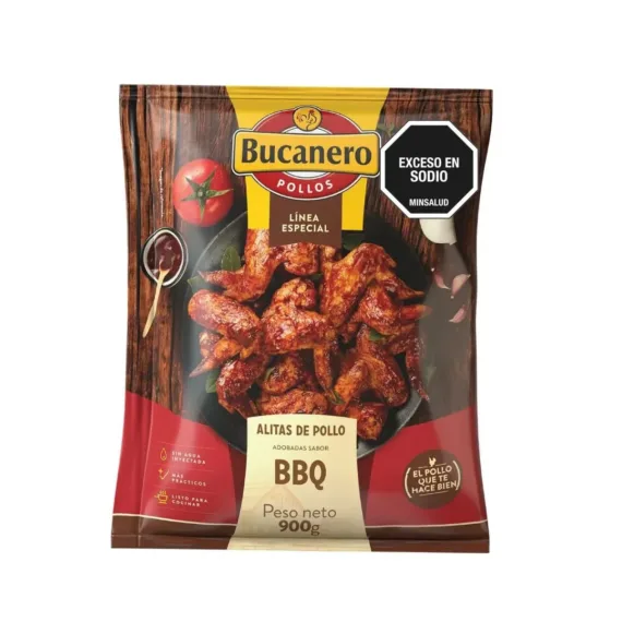 Alitas Bbq Bucanero Bolsa*10Unds