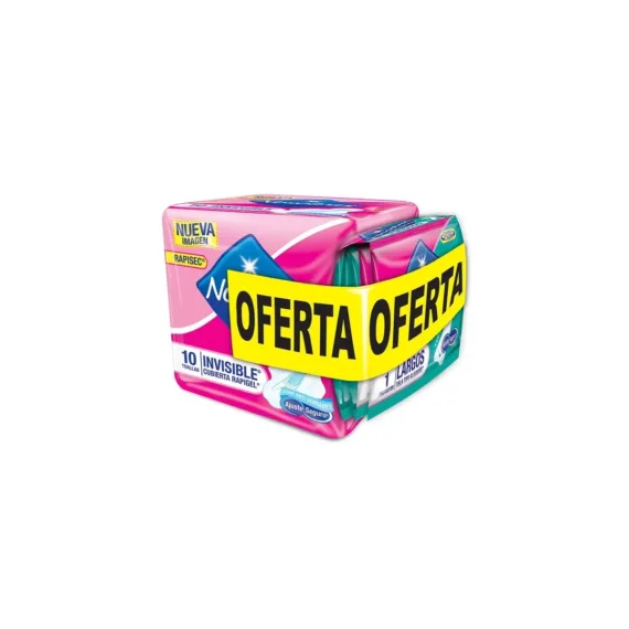 Toalla Hig.Nosotras Invis.Rapgel *10 Und