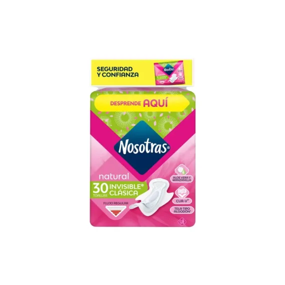 Toalla Hig.Nosotras Invisb/Clasica*30Und