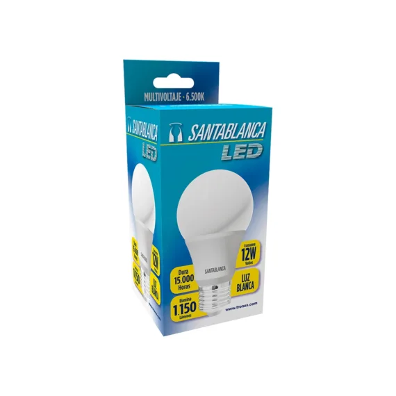 Bombillo Sta Blanca Led *12W