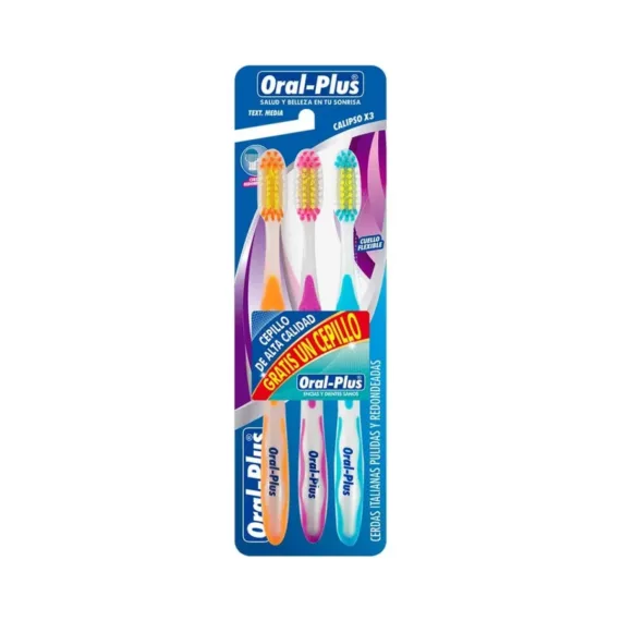 Cepillo Dental Oral Plus *3 Calipso