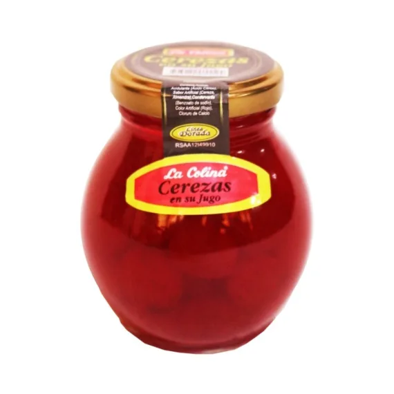 Cerezas La Colina En Su Jugo*275 G