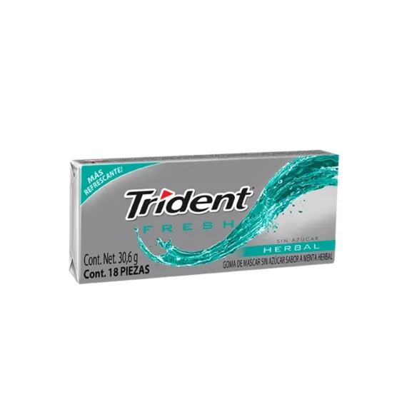 Chiclets Trident Value Fresh /18Unds