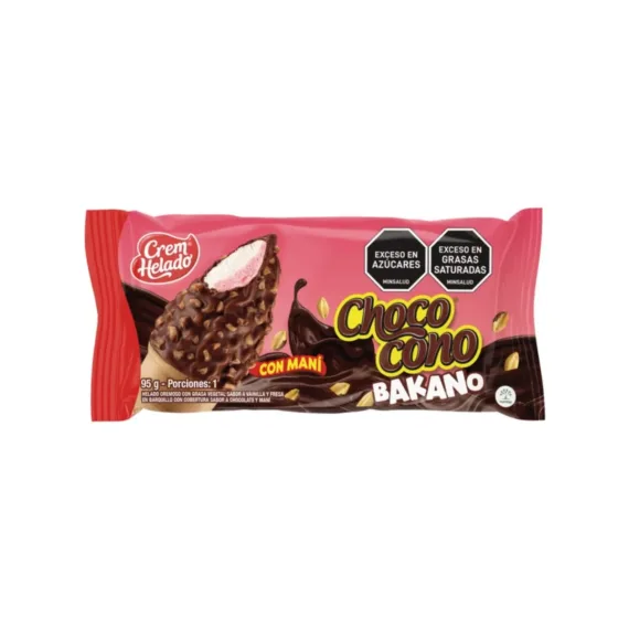 Choco Cono Crem Helado*95 Grs Fresa Mani