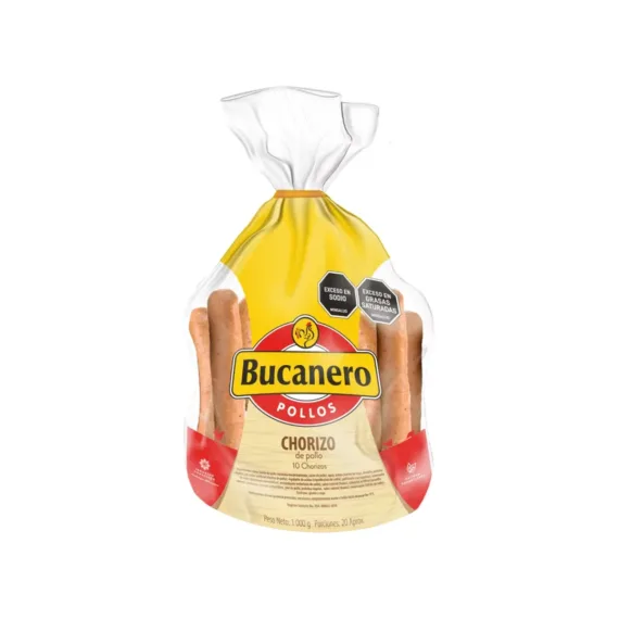 Chorizo De Pollo Bucanero *10 Uns