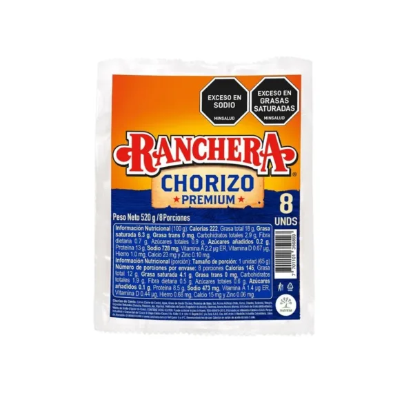 Chorizo Ranchera *500 Grs
