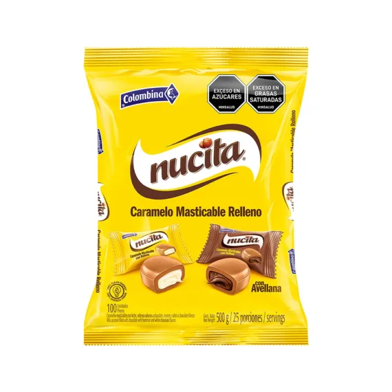 Confite Nucita Masticable *100