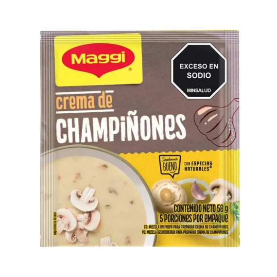 Crema Maggi Champinones*58 Grms