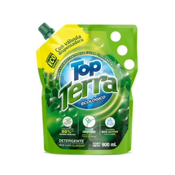 Detergente Top Terra Liquido *900Doypac