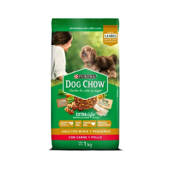 Dog Chow Adulto Razas Pequenas*1 Kilo