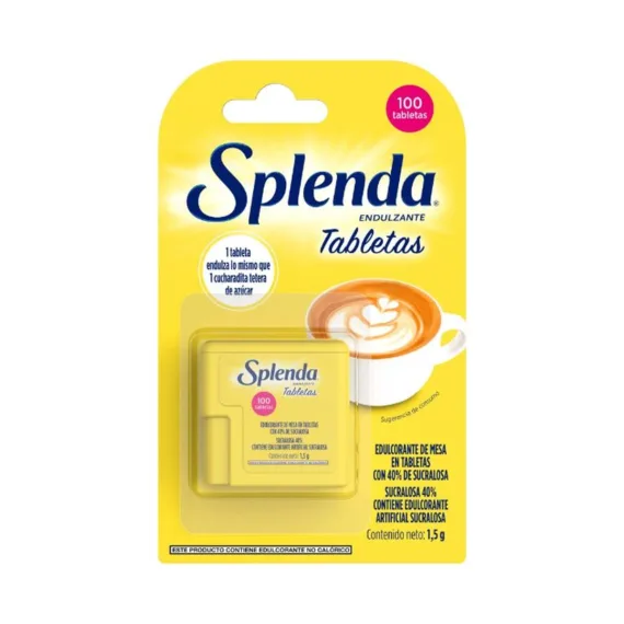 Endulzante Splenda Dispensador*100 Table