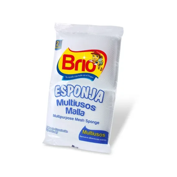 Esponja Brio Kit Multiusos*2 Und