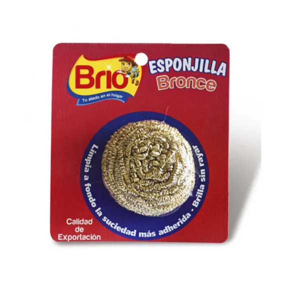 Esponjilla Brio Bronce*1 Und