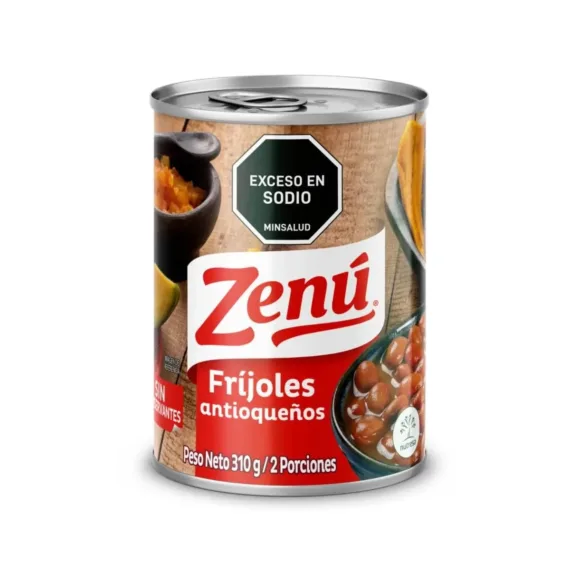 Frijol Antioqueno Zenu*310Gr