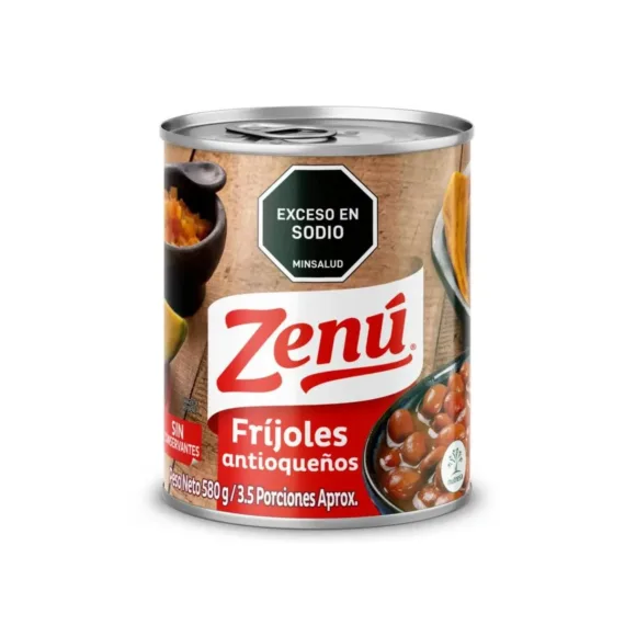 Frijol Antioqueno Zenu*580 Grms
